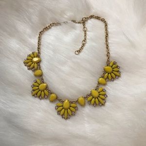 Yellow J Crew Necklace
